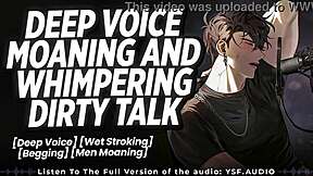 hey, stroking moaning breeding my fleshlight with deep voice dirty talk...