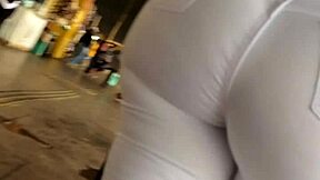 candid big ass beauty caught hidden on bus, teasing her juicy curves for sneaky amateur thrills.