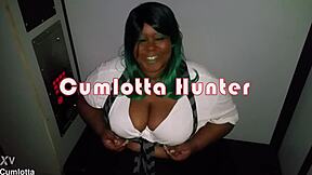 cumlotta hunter owned in naughty nun cosplay communion blowjob swallow 😈🍆💦👅