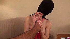 i'm blindfolded masked japanese slave craving rough creampie doggystyle in uncensored jav