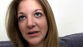 Nextdoor Girl's Pussy Thrills Me in Her Raw Casting Interview Fingering!