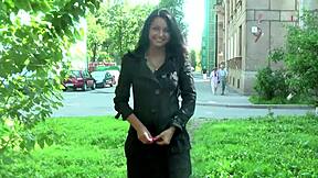 Thrilling Public Flashing Turns into Wild Outdoor Fucking Frenzy