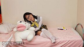 caught you masturbating now bend over for real anal pounding
