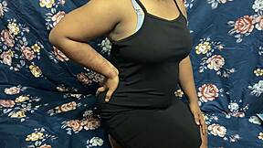 i called the boss's exotic sister over and after fingering her wet pussy i fucked her until she squirted hard