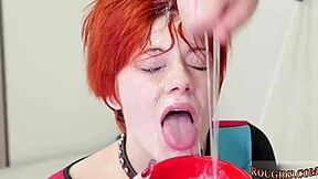 whoa extreme fisting makes cummie scream in painal bliss!!