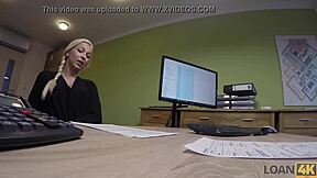naughty agent drills loan4k sex casting in office