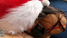 Horny Young Latina Craves Cum-Filled Blowjob!