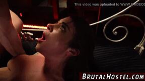whoa!!! extreme teen gets DOUBLE PENETRATED rough by blondes 😱 hd first time