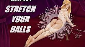 Ball Stretching Audio JOI Teases Your Huge Penis