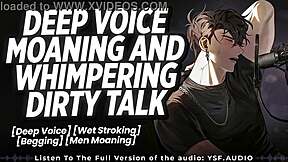 hey, stroking moaning breeding my fleshlight with deep voice dirty talk...