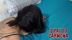 First-Time DP Squirts Wild from Taubate Slut's Holes!