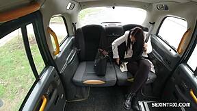 Czech Taxi Slut Delivers Insane Deepthroat Action?