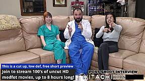 hey, don't tell the doc but this nurse cums hard with her vibrator on duty