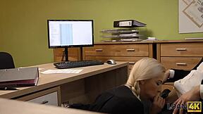 naughty agent drills loan4k sex casting in office