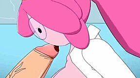 Princess Bubblegum Fucks Finn with Her Big Tits Pussy