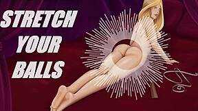 Ball Stretching Audio JOI Teases Your Huge Penis