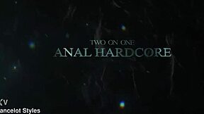 damn viper's juicy latina ass gapes wide from bbc anal creampie and atm