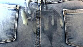 Cum in my ass with jeans on, you hear me moan?!