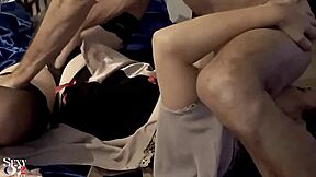 french slut in satin panties begs for doggystyle deepthroat rimming??