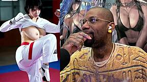 oh man these big breasted japanese babes strip n show off theyre fat milky sweaty tits while trainin...