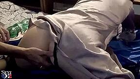 french slut in satin panties begs for doggystyle deepthroat rimming??