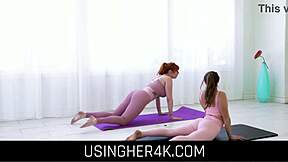 penelope kay and lauren phillips yoga fuck frenzy