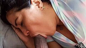 i'm a curvy colombian milf with big natural tits tempting my stepson in lingerie