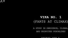 Vika Farts Loud at Tight Pussy Climax – Can You Handle It?!