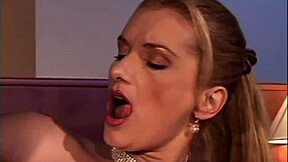 whoa, deluxe escort takes anal pounding bent over, blonde slut swallows cum with wet pussy tease! 🍑💦😈 doggystyle orgasm facial finish!!