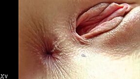 euro tall stocking bitch bambi beauty masturbates tight pussy ass dildo closeup