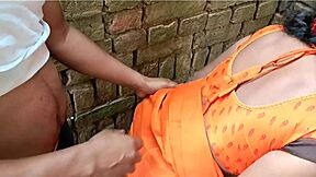 bhabhi rides young boy's cock with wild indian fucking passion