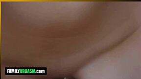yo this cute blonde shy stepsister gets flooded by her american stepbro's load in the garage