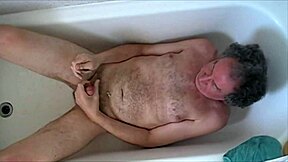 exploding with lust wanking cumshot on april 04