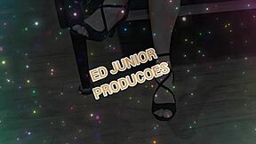 Innocent newbie smokes then pounds wildly on ed junior channel