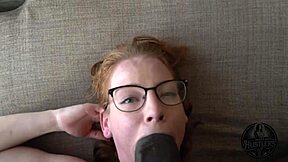 Amy Quinn feels wild servicing VIP client with hairy pussy and big black cock