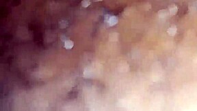 First-Time Housewife With Huge Ebony Ass Spreads Tight Pussy For Creampie In Bedroom