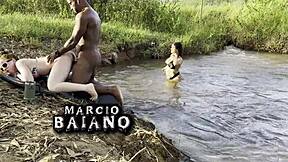 Wanna see two exotic big ass big tits sluts mommy eliane furacao lorrany exotica gangbanged creampied outdoors?