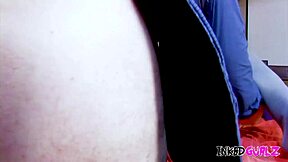 inked blonde angelica castro squirts cumshot everywhere on big tits