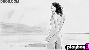 sade mare teases outdoor with petite tits reveal