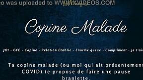 French Sick Girlfriend JOI Audio GFE