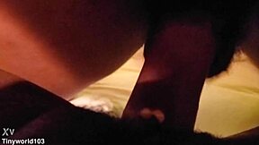 Tiny Stripper Bii Takes Big Black Cock in Wet Pussy