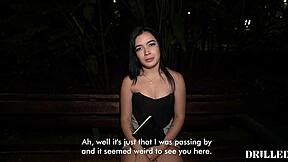 Pickup Colombian Brunette Teen Bent Over Doggystyle Rough Fuck