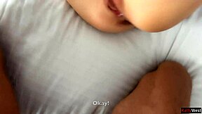 Hot Wife Takes Lover's Cumshot Facial While Phone Chatting Husband!