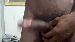 dude, this bbc thug teen strokes her huge black cock so sexy at college!