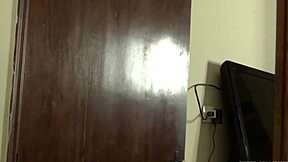 blonde big tits wife cuckold creampie with old bull right in front?