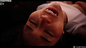 i couldn't resist leana lovings' vampire bite turning me into her pussy-hungry lesbian slave