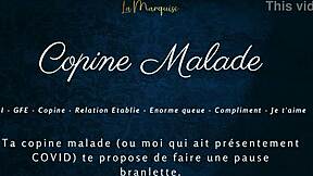 French Sick Girlfriend JOI Audio GFE