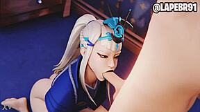 mizuki from fortnite begs for xxx rule34 action now