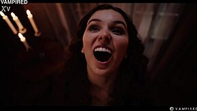 i couldn't resist leana lovings' vampire bite turning me into her pussy-hungry lesbian slave