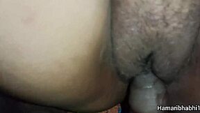 desi aunty's tight pussy gets closeup pounding in hot saree